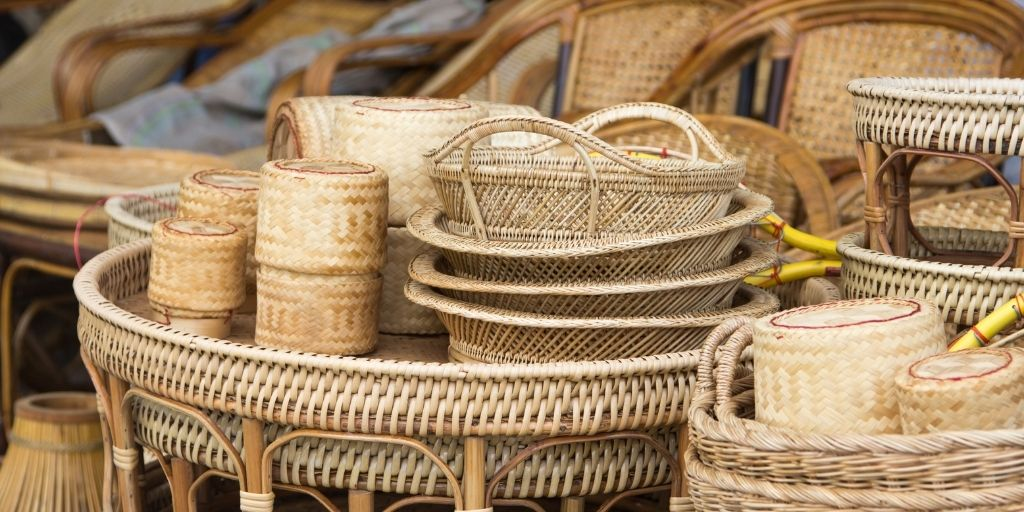 Bamboo products are diverse, good choice for gift to bring home from Vietnam
