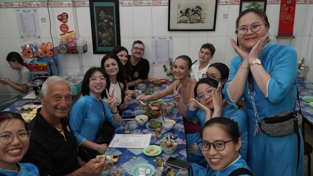 KissTour Saigon By Night street food tour after sunset