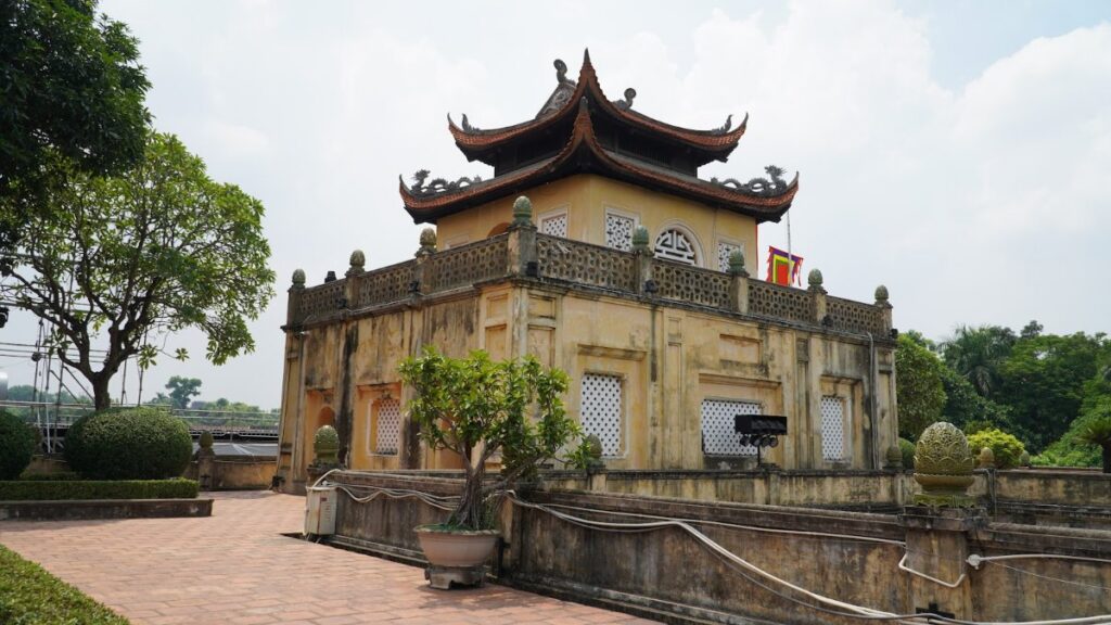 Imperial Citadel of Thang Long in Hanoi on a clear dry-season day — best time to visit Hanoi