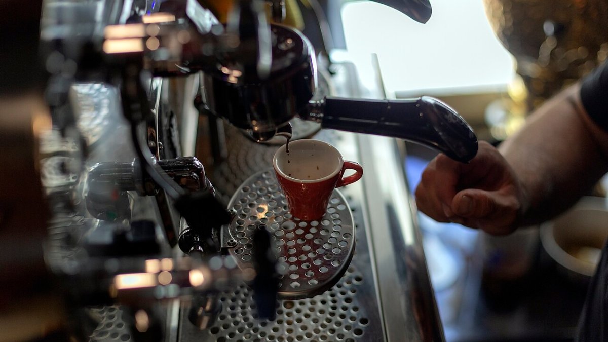 Coffee being brewed at a Saigon coffee shop